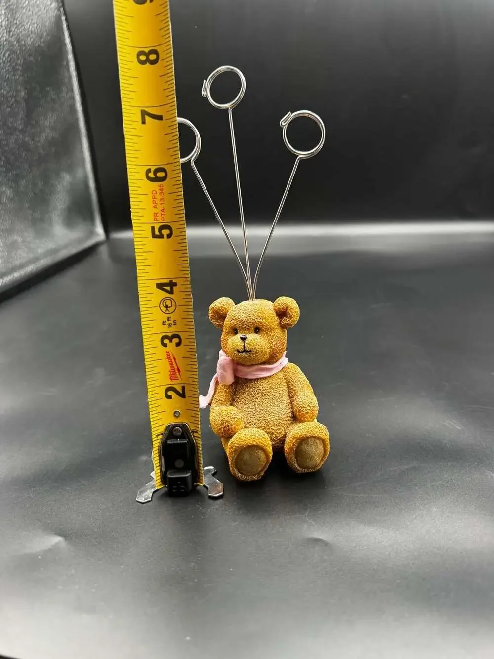 Teddy Bear Balloon And Card Holder Flowers Inc. Hand Painted